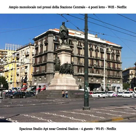 Metro Garibaldi - Loft Con Wifi E 4 Posti Letto Presso La Stazione Di Nápoles