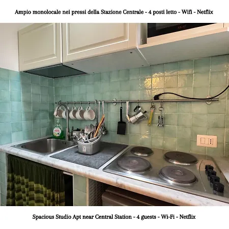 Metro Garibaldi - Loft Con Wifi E 4 Posti Letto Presso La Stazione Di شقة نابولي